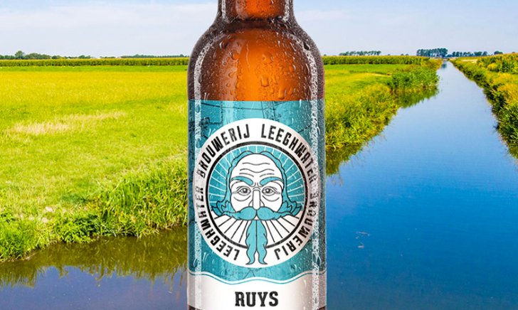 Ruys van Leeghwater flesje visual